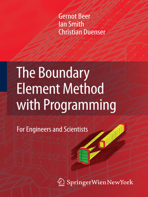cover image of The Boundary Element Method with Programming